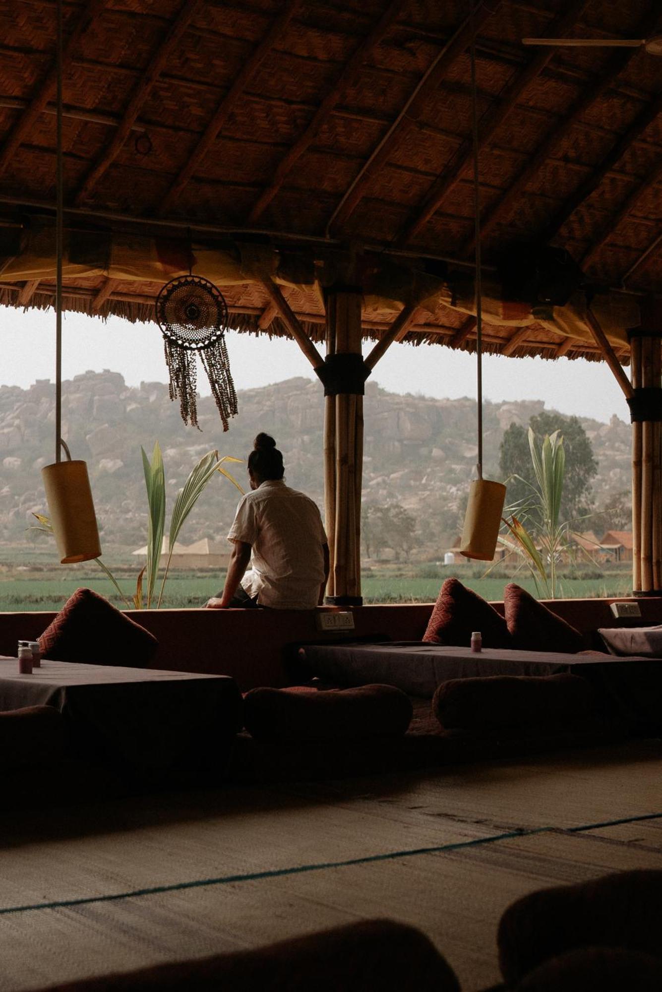 The Sundown Hampi Hotel Bagian luar foto